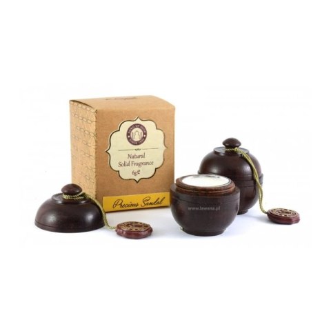 Naturalne perfumy w kremie (6g) | Szkatułka DREWNIANA