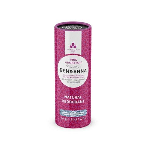 Naturalny Dezodorant Na Bazie Sody | PINK GRAPEFRUIT (40 g)