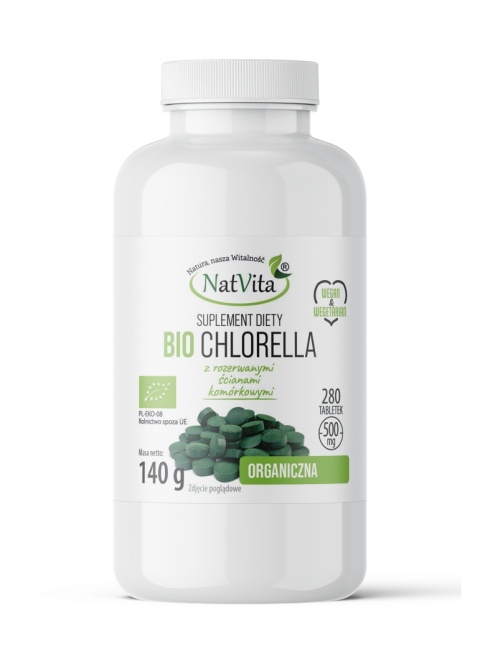 Chlorella BIO w tabletkach