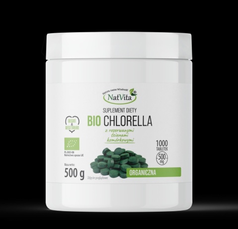 Chlorella BIO w tabletkach