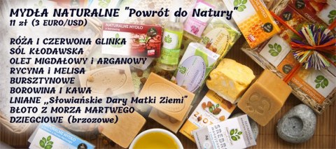 MYDŁA POLSKIE "Powrót do Natury" - Bursztynowe