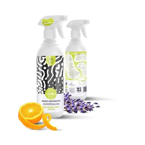 Uniwersalnik w płynie, Słodka pomarańcza z lawendą, 500 ml, Klareko