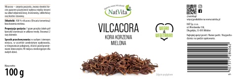 Vilcacora (Koci Pazur) mielona - 100 g
